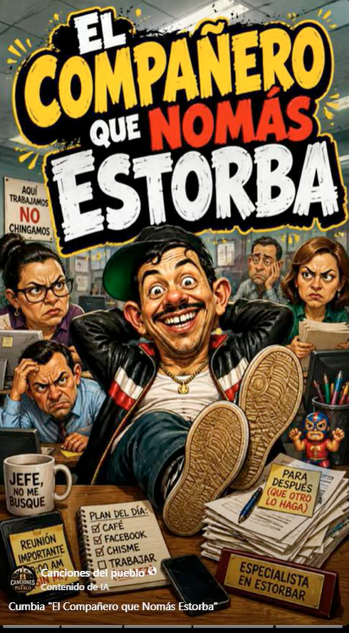 El compañero que nomás estorba