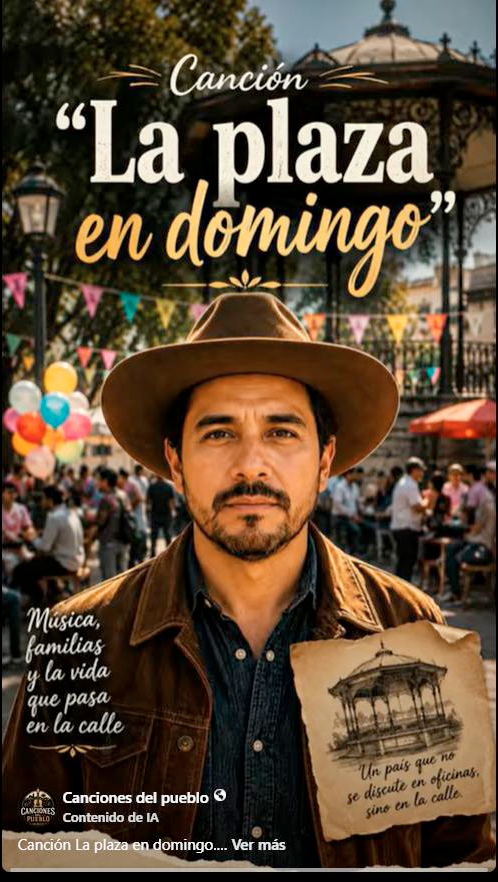 La plaza en domingo